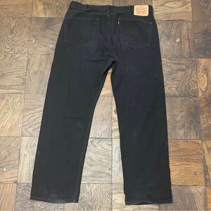 Levi's Men's Relaxed Black Jeans